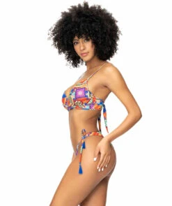 MA67053, Crotchet Print Underwire Bikini Set -Roma Shop 67053 CrochetPrint Side 41617.1709499343