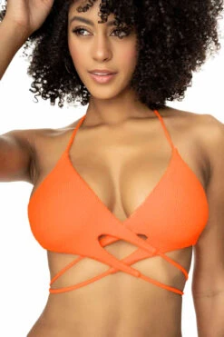 MA67058, Criss Cross Bikini Set -Roma Shop 67058 BrightOrange Zoom 53715.1709618497
