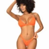 MA67059, Halter Top Bikini Set -Roma Shop 67059 BrightOrange Front 53172.1709618380