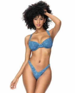 MA67082, Denim Underwire Bikini