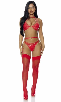 FP-772131, Link To Me Lingerie Set By ForPlay -Roma Shop 772131 red full 39102.1647364977