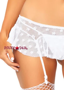 LA-81570, Mesh Bralette And Garter Skirt -Roma Shop 81570 05 002 54754.1600798646