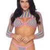 LA81580, Rainbow Fishnet Bikini Set -Roma Shop 81580 01 101 24293.1568189683