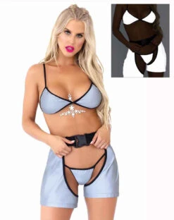 Leg Avenue | LA81613, Reflective Bikini Set