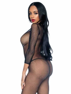 LA-8378, Long Sleeved FishNet BodyStocking By Leg Avenue -Roma Shop 8378 004 001 38033.1631907278