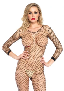 LA-8380, Long Sleeve FishNet BodyStocking -Roma Shop 8380 001 001 1 23641.1568189648