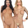 LA-8380, Long Sleeve FishNet BodyStocking -Roma Shop 8380 51061.1568189648