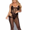 LA86967, Net And Opaque Bodysuit With Skirt By Leg Avenue -Roma Shop 86967 01329.1630461326