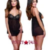 Dreamgirl DG-9340 * Sheer Seductress Babydoll -Roma Shop 9340 34065.1406856085