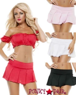 Starline Costumes | B2525, Pleated Solid Skirt