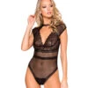 Roma LI253, Keyhole Bodysuit -Roma Shop LI253 13553.1659746600