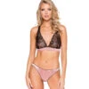 Roma LI296, Satin And Lace Bra Set -Roma Shop LI296 81089.1659809482