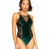 Roma R-LI335, Velvet And Lace Teddy -Roma Shop LI335 74698.1669489092