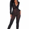 LI429, Sheer Glittered Bodysuit By Roma -Roma Shop LI429 22377.1657390228