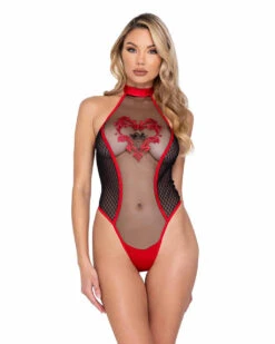 Roma R-LI649, Cupid And Flourish Heart Teddy