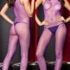 MUSIC LEGS ML-1329, Sleeveless Purple BodyStocking -Roma Shop ML 1329 29219.1406831590