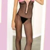 MUSIC LEGS Two-Tone BodyStocking -Roma Shop ML 1432 42573.1406831876