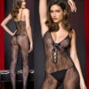 MUSIC LEGS ML-1471, Rhinestone Buckle BodyStocking -Roma Shop ML 1471 41438.1406831732