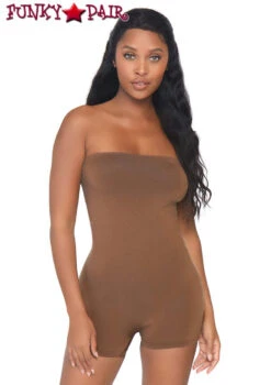 NK001, Seamless Strapless Romper -Roma Shop NK001 01 Tan 79867.1556608413