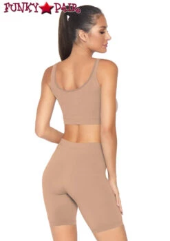 NK004, Seamless Crop Tank And Bike Shorts -Roma Shop NK004 02 Med 03068.1556607294