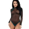 Long Sleeve Mesh Teddy | Starline Lingerie SL7022 -Roma Shop SL7022 Highlight Honey Ft 1 45715.1572497014