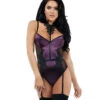 Starline Lingerie | SL9007, Plum Satin Underwire Teddy -Roma Shop SL9007 Thrill Ft 1 07082.1542386519